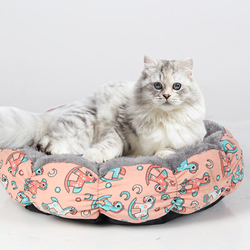 Calming Donut Pet Bed