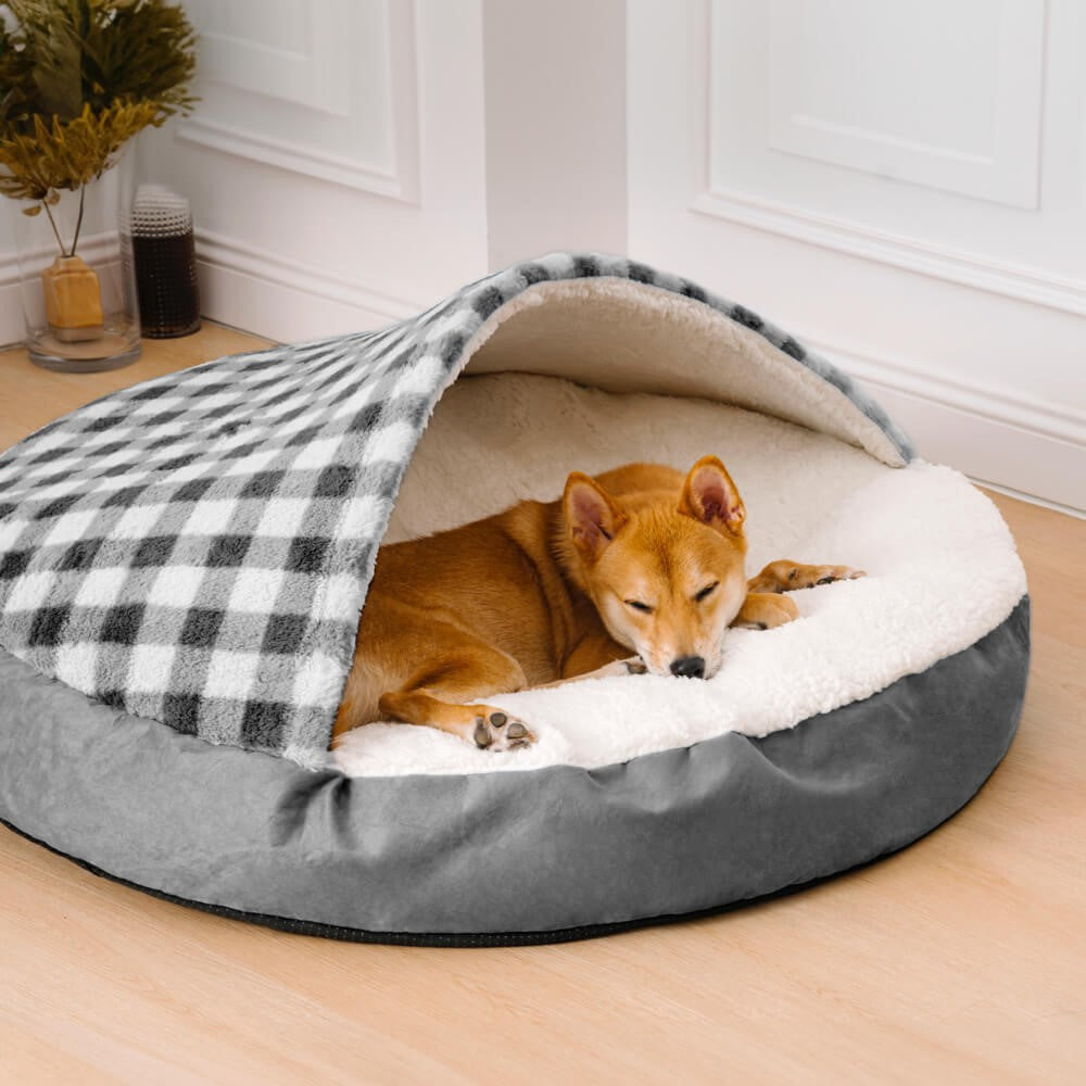 Plush Dog Nest Plush Bed