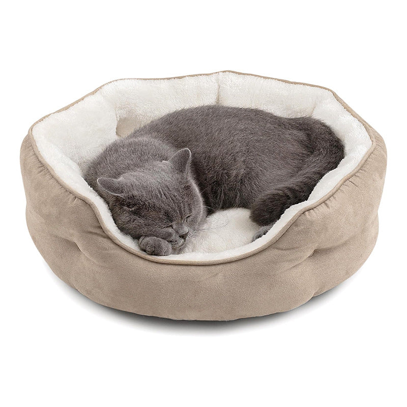Pet Soft Round Sofa Blanket Bed