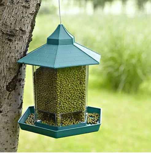 Outdoor Balcony Waterproof Hanging Bird Feeder