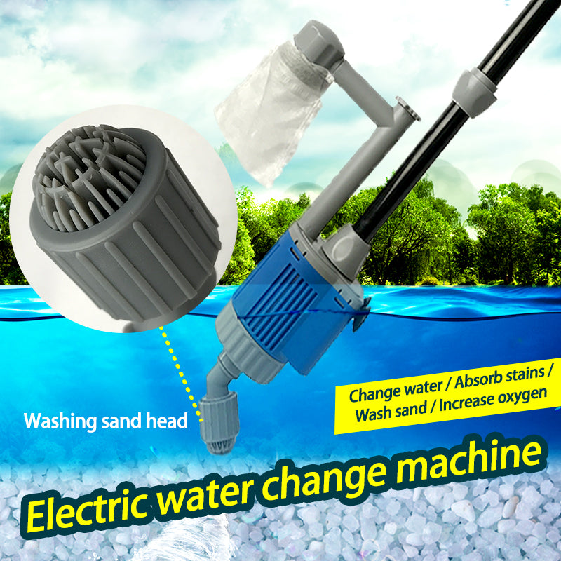 Fish Tank Gravel Sand Electric Vacuum Cleaner