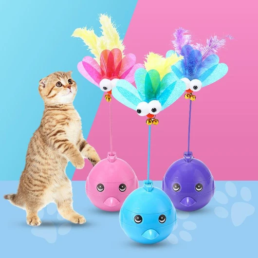 Laser electric tumbler toy