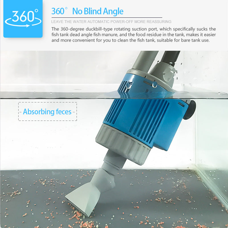 Fish Tank Gravel Sand Electric Vacuum Cleaner