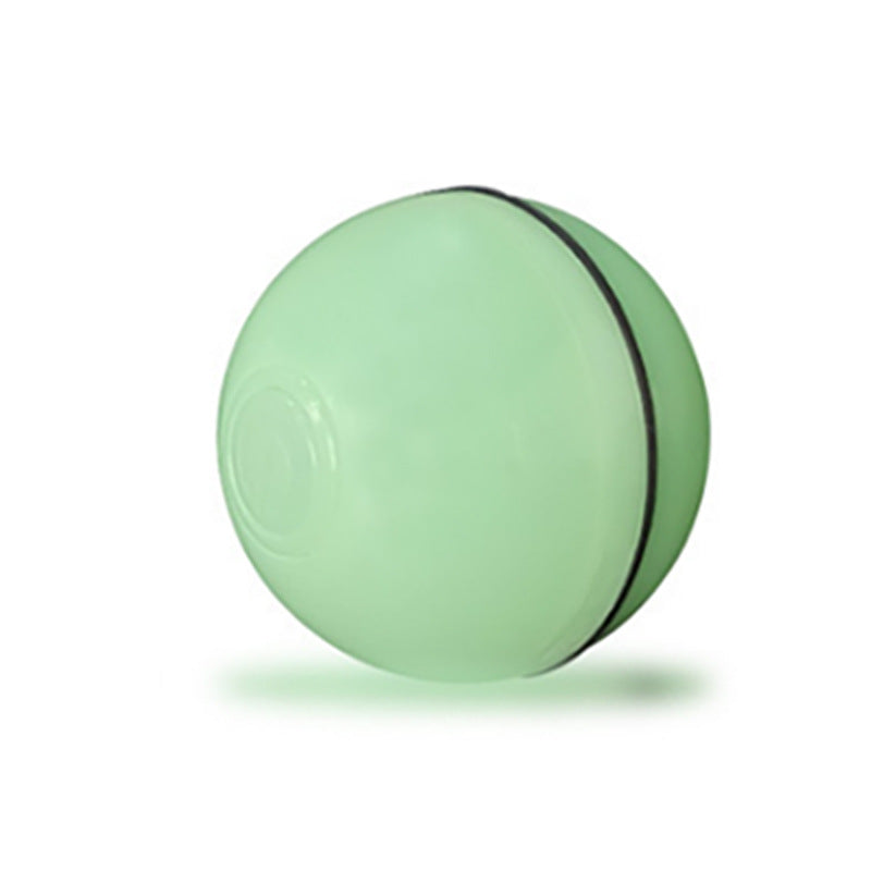 LED Laser USB Rolling Flashing Cat Ball Toy