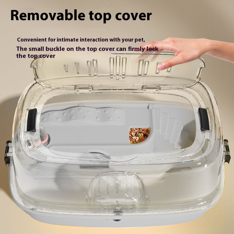 Special Oversized Transparent Hamster Acrylic Cage