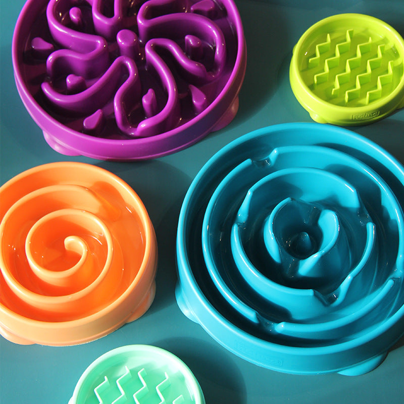 Anti-choke Pet Slow Feeding Bowl