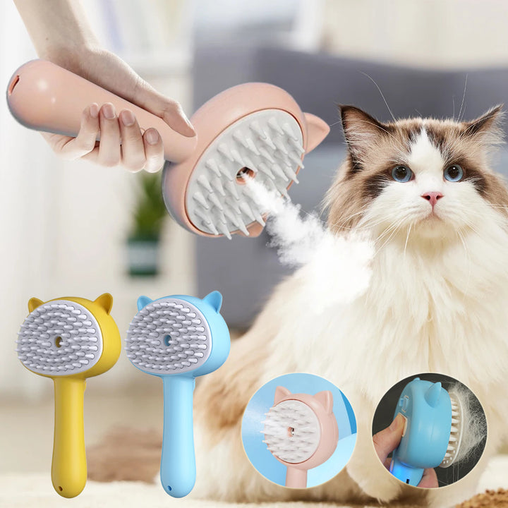 Multifunctional Hair Cleaning Brush With Mist