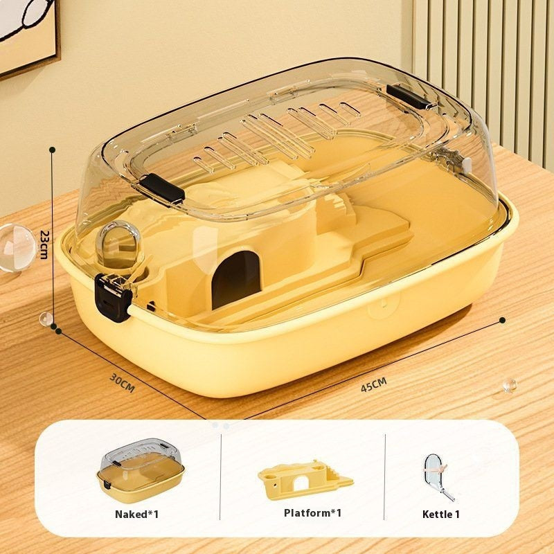 Special Oversized Transparent Hamster Acrylic Cage