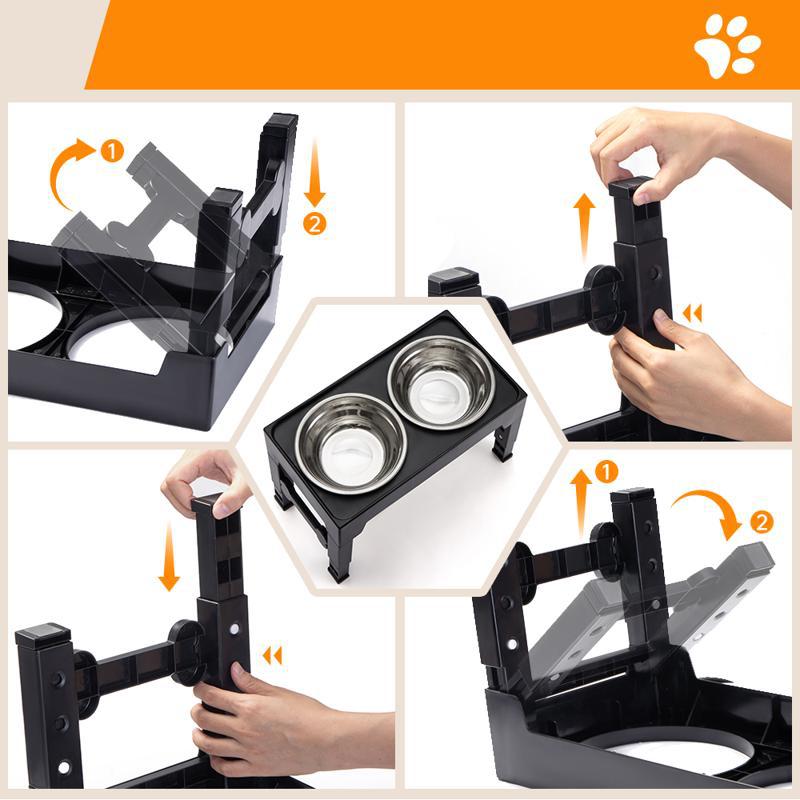 Pet Neck Protection Lifting Feeding Bowl