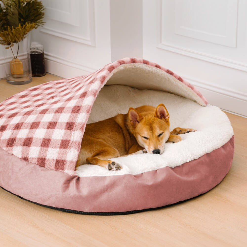Plush Dog Nest Plush Bed