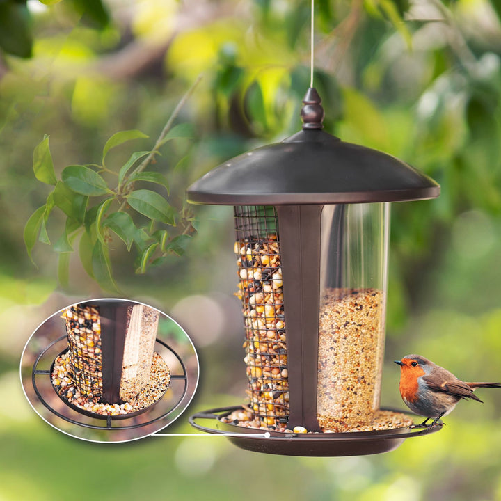 Outdoor Garden Automatic 2-in-1 Hanging Feeder
