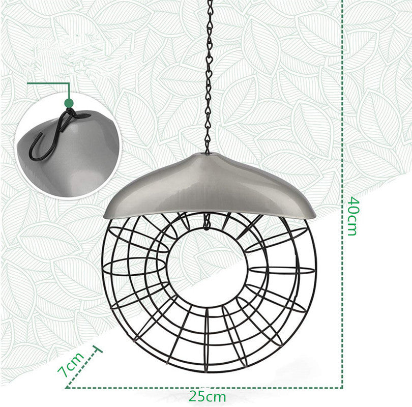 Metal Hanging Washable Outdoor Feeder