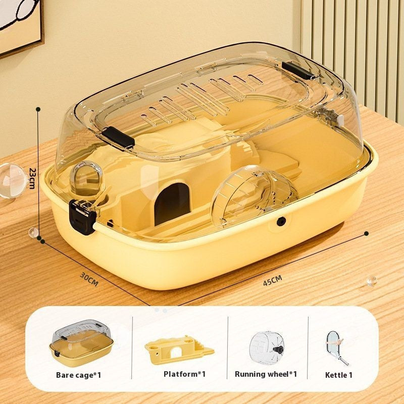 Special Oversized Transparent Hamster Acrylic Cage