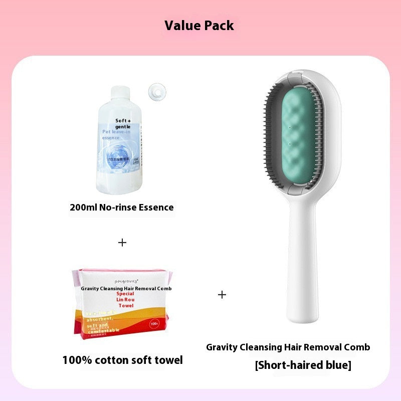 Pet Grooming Brush To Remove Floating Sticky Hair