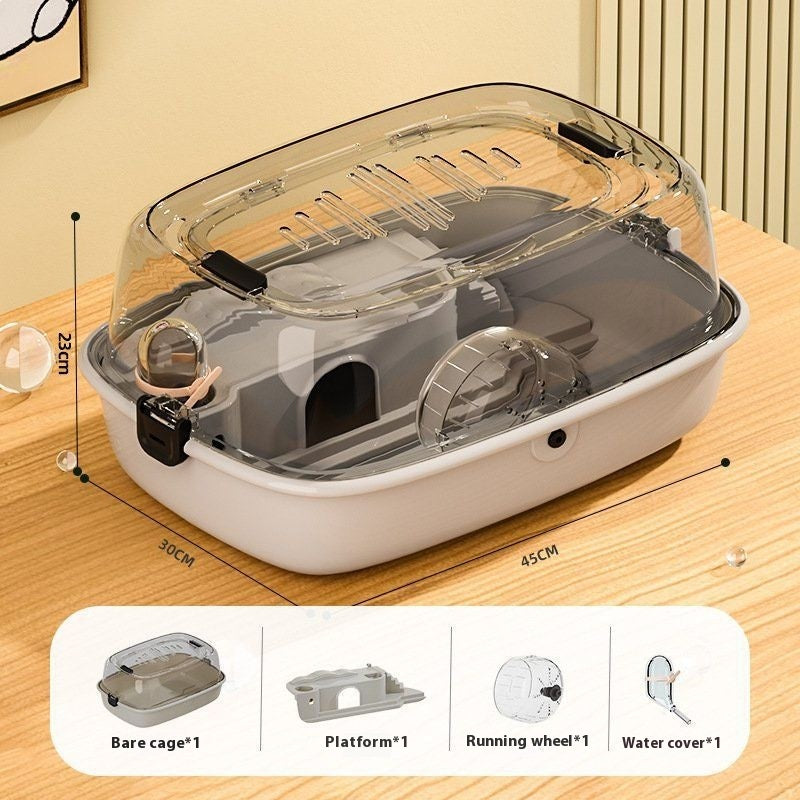 Special Oversized Transparent Hamster Acrylic Cage