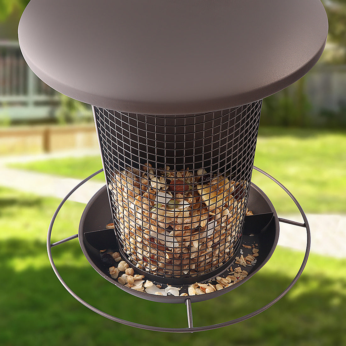 Outdoor Garden Automatic 2-in-1 Hanging Feeder