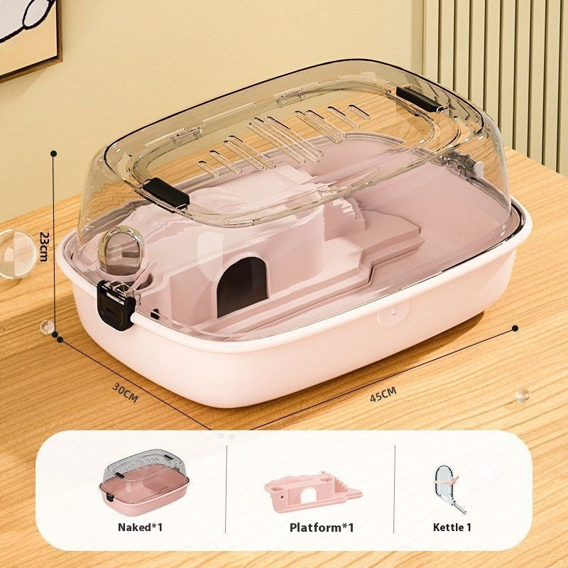 Special Oversized Transparent Hamster Acrylic Cage