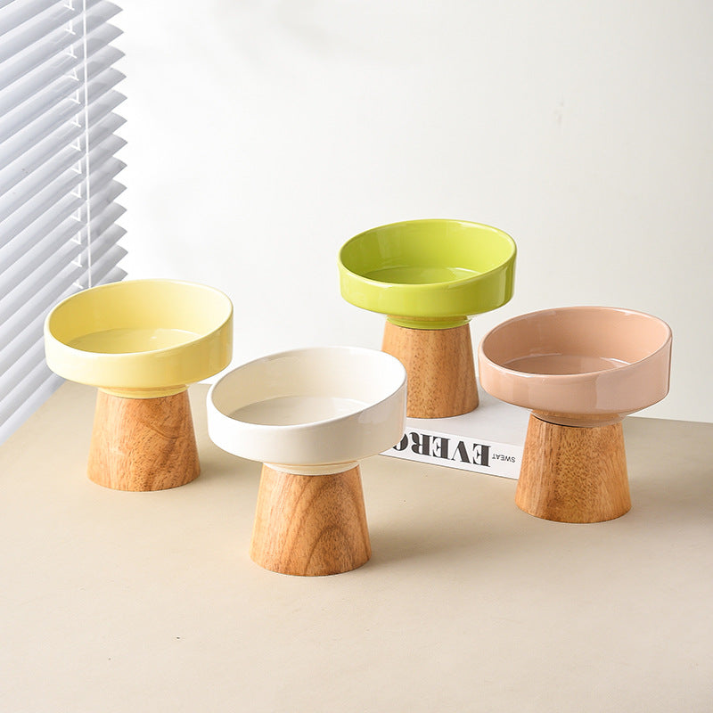 Pet Ceramic Bowl Feeding Supplies