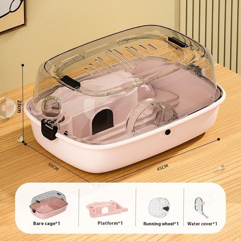 Special Oversized Transparent Hamster Acrylic Cage